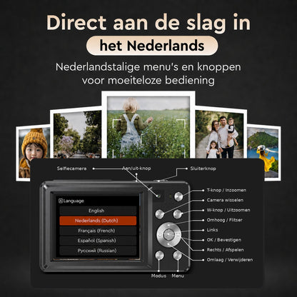 K&L - 4K 64MP - Met Selfiecamera