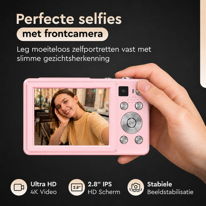 K&L - 4K 64MP - Met Selfiecamera