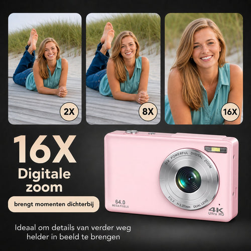 K&L - 4K 64MP - Met Selfiecamera