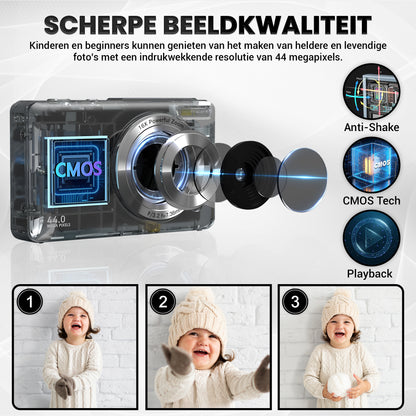 K&L Digitale Camera - 32GB - Zwart