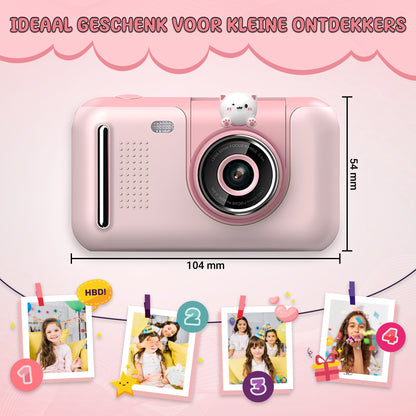 K&L Digitale Kindercamera Kids - Roze