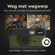K&L Digitale Retro Camera - Groen